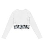 Langarm-Crop-Top | EINFARBIG